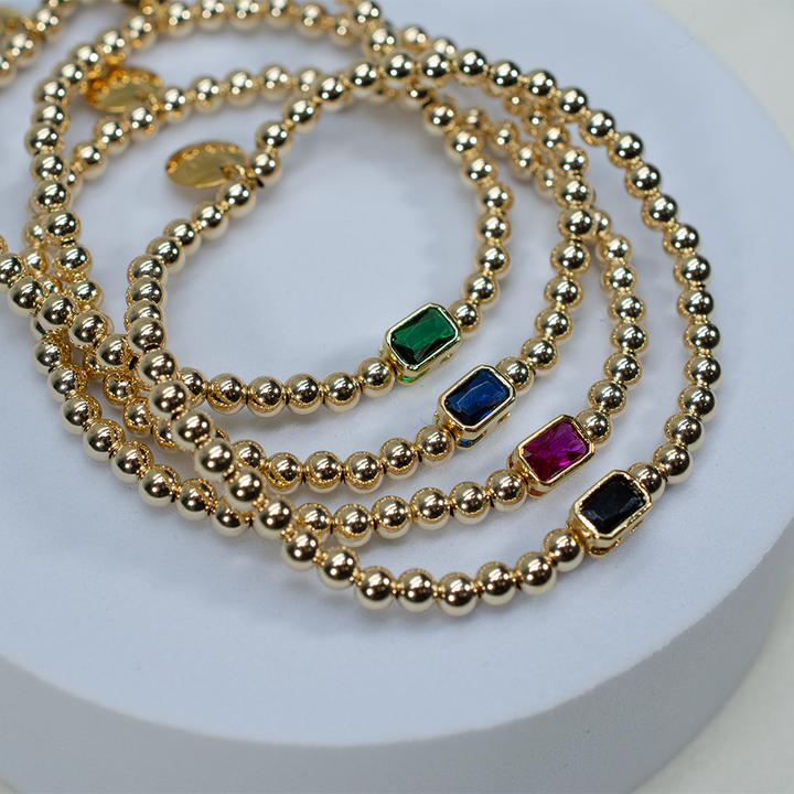 Bejeweled Beaded Bracelet