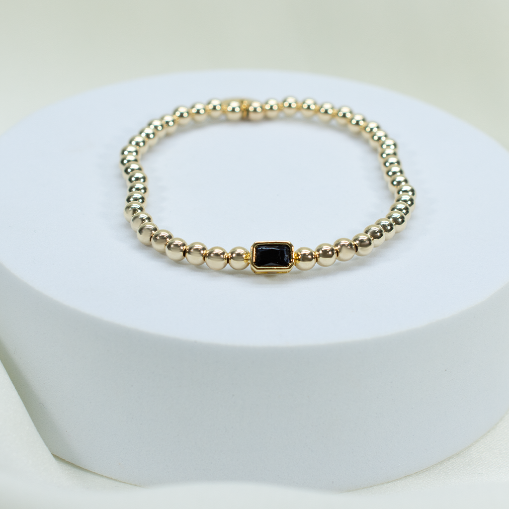 Bejeweled Beaded Bracelet