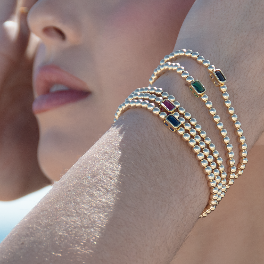 Bejeweled Beaded Bracelet