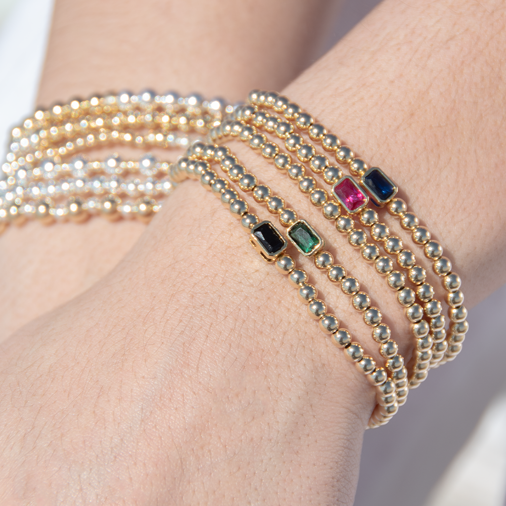 Bejeweled Beaded Bracelet
