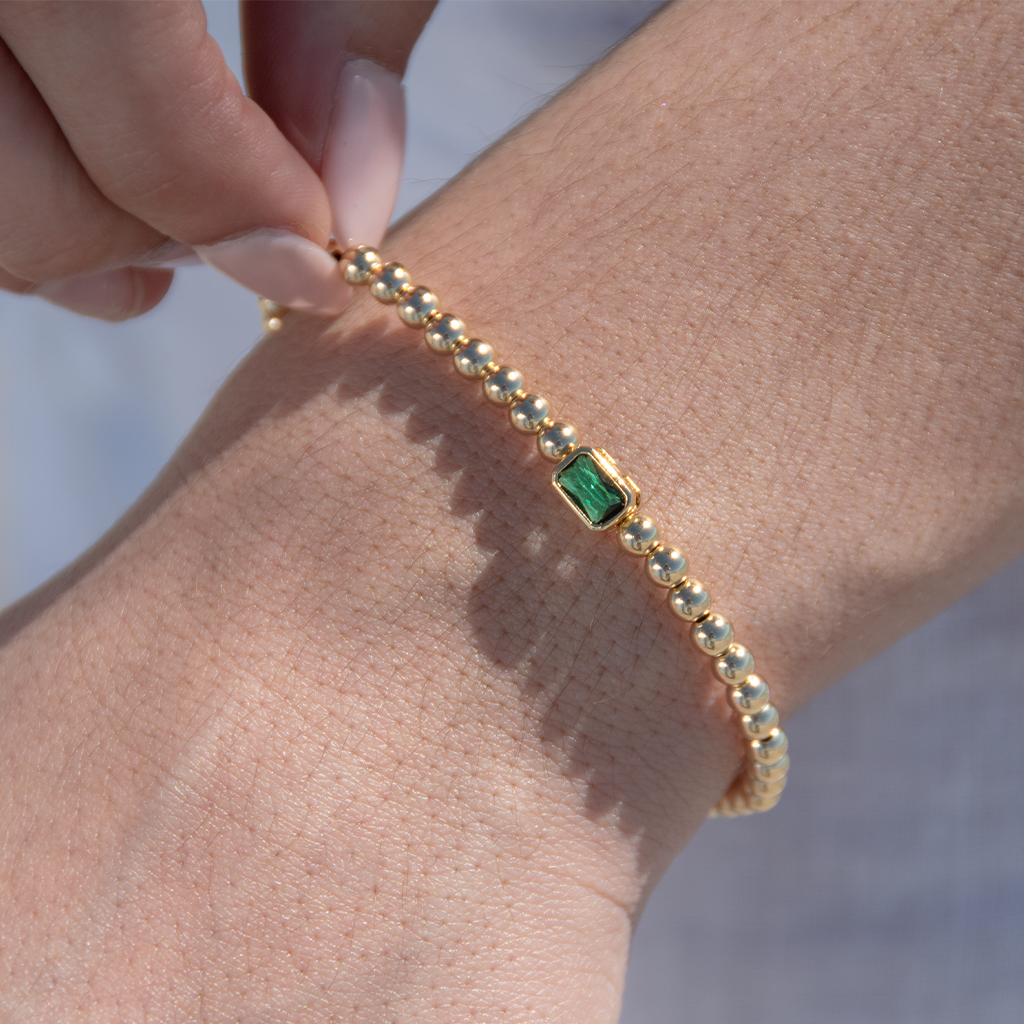 Bejeweled Beaded Bracelet