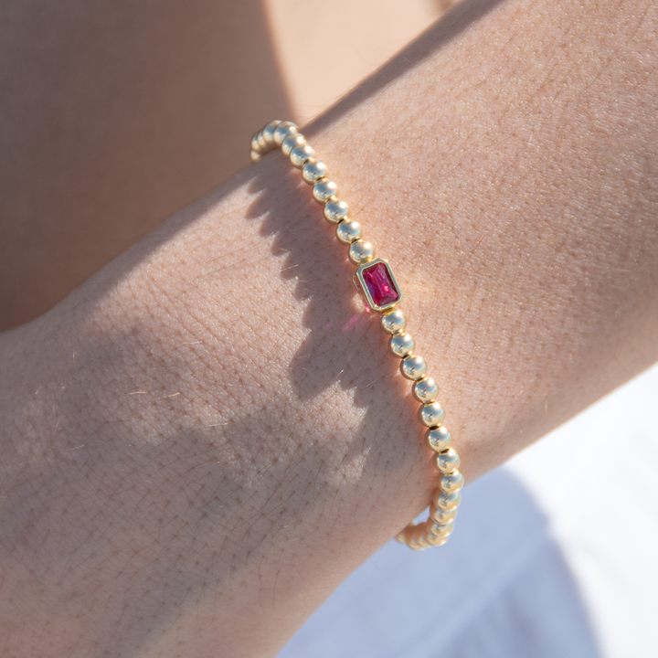 Bejeweled Beaded Bracelet