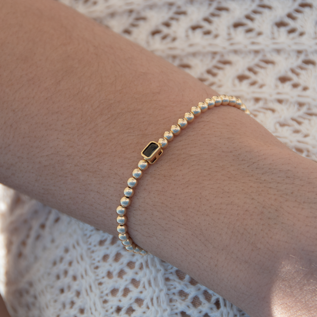 Bejeweled Beaded Bracelet