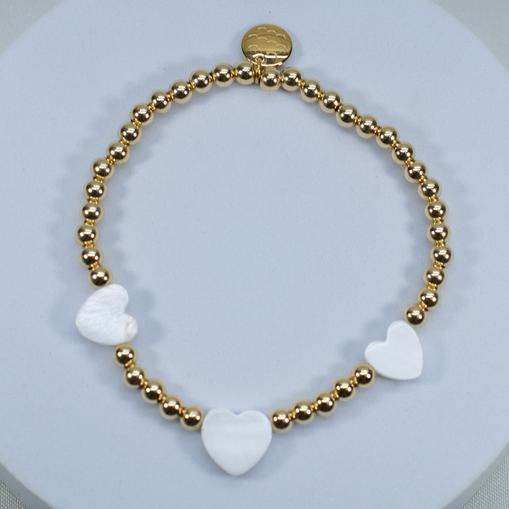 Cold Heart Beaded Bracelet