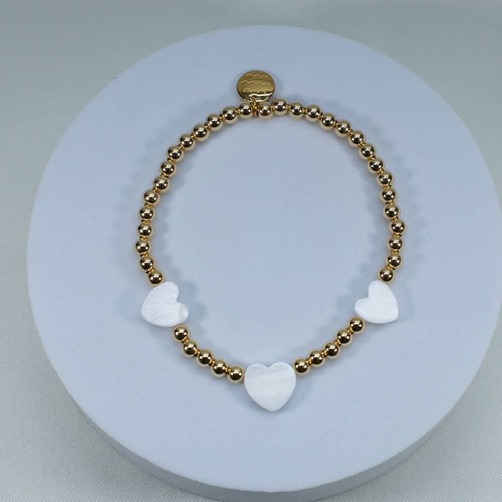 Cold Heart Beaded Bracelet