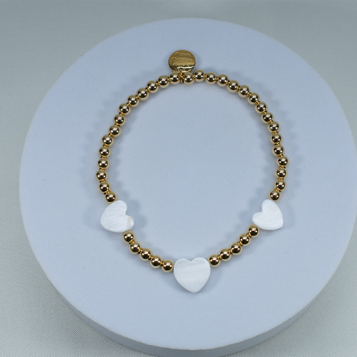Cold Heart Beaded Bracelet