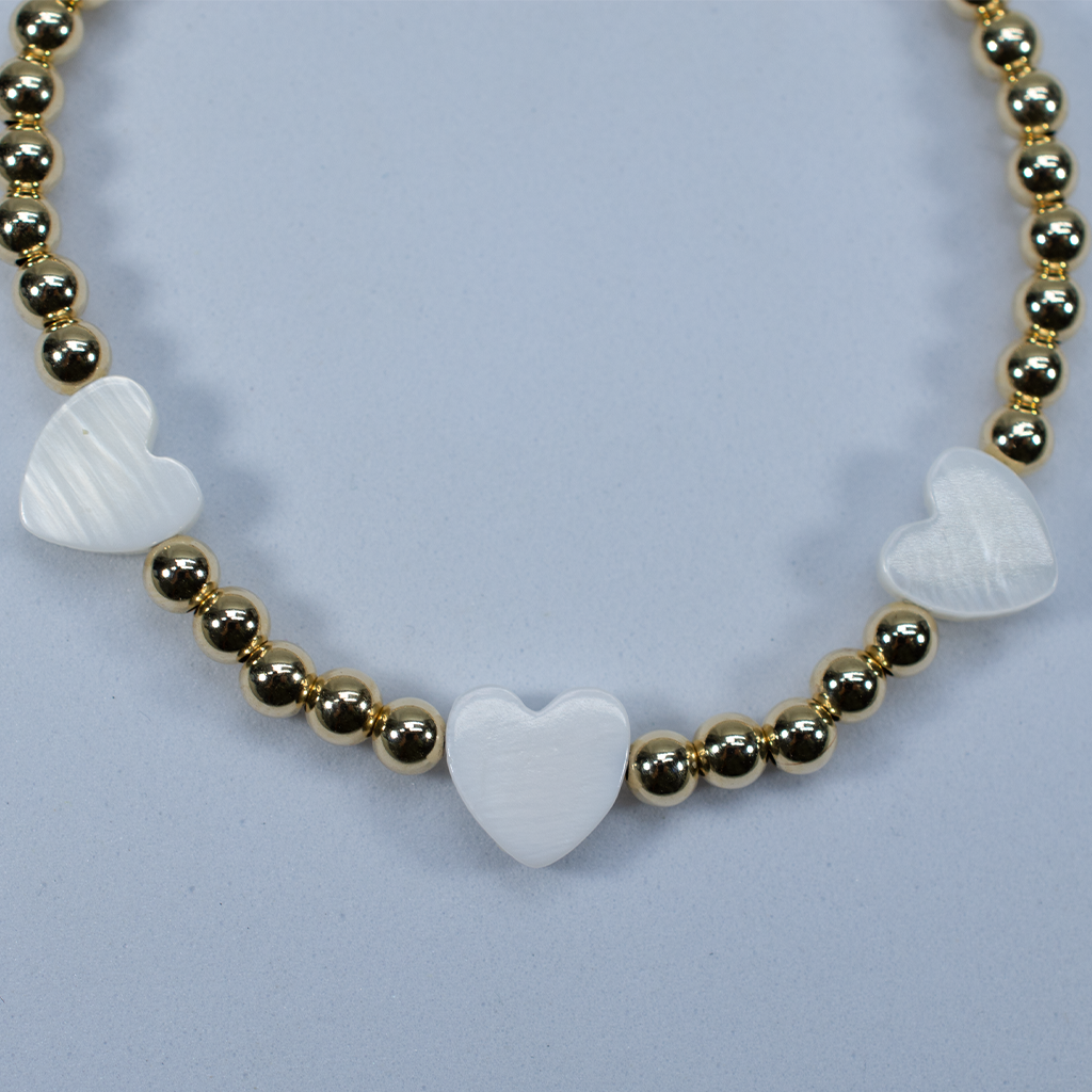 Cold Heart Beaded Bracelet