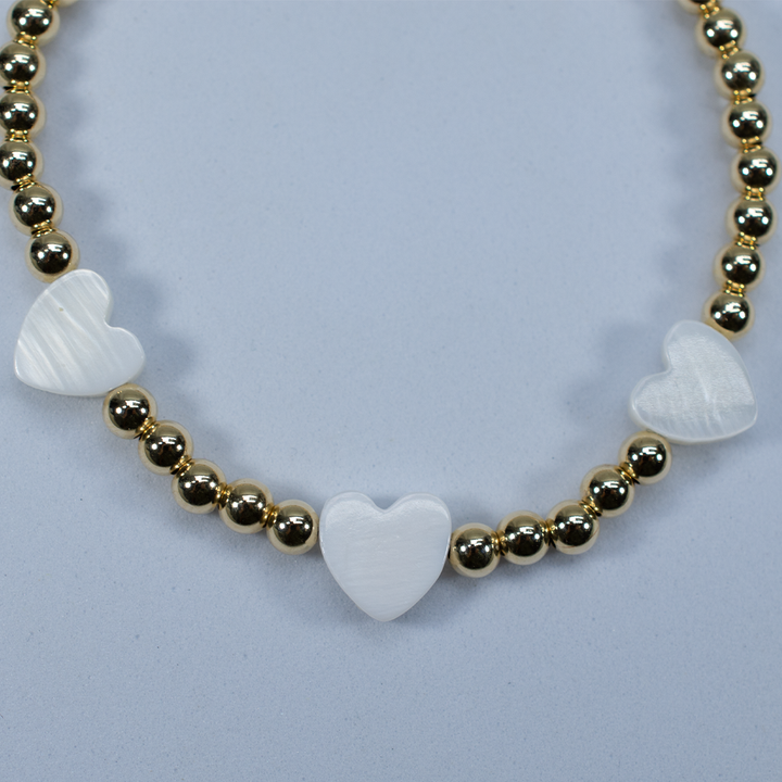 Cold Heart Beaded Bracelet