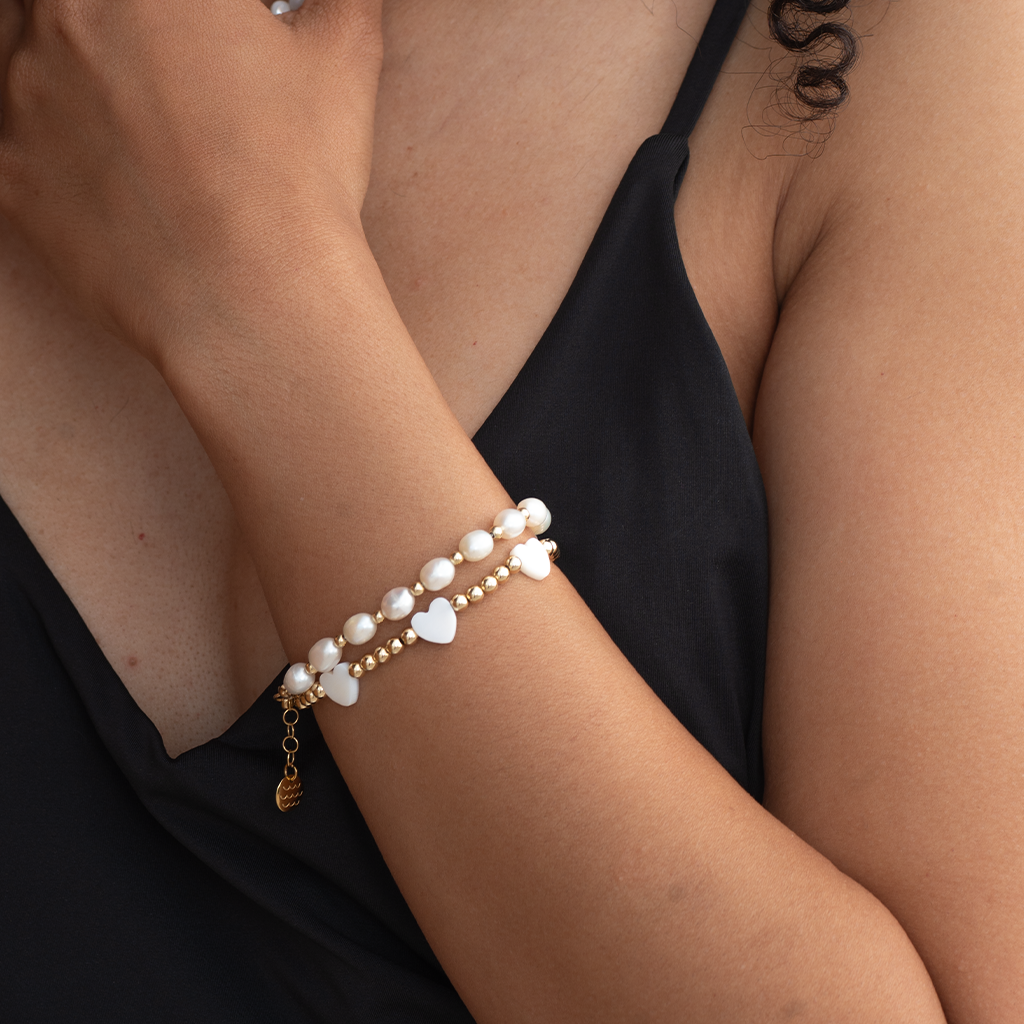 Cold Heart Beaded Bracelet