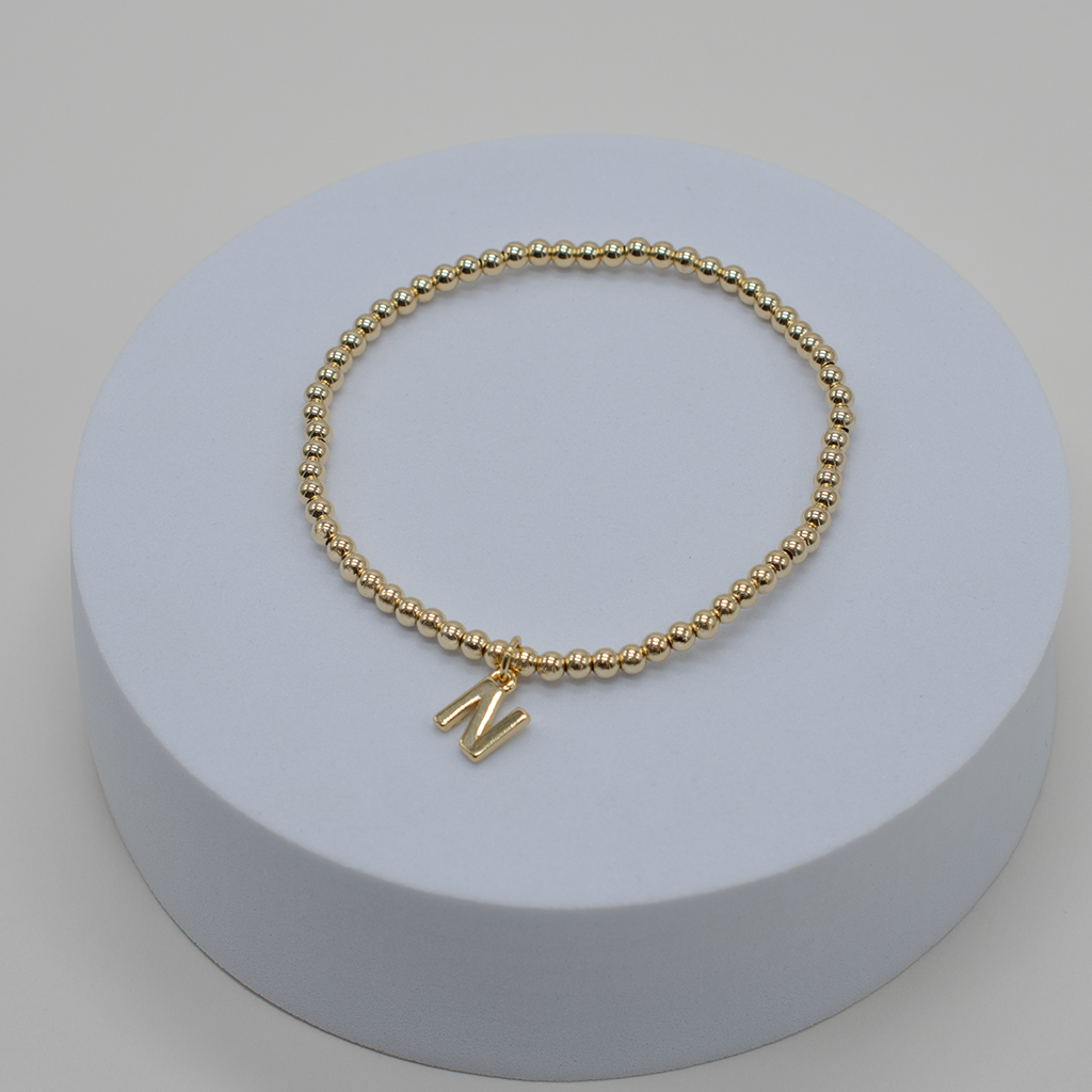 Dream On Initial Bracelet