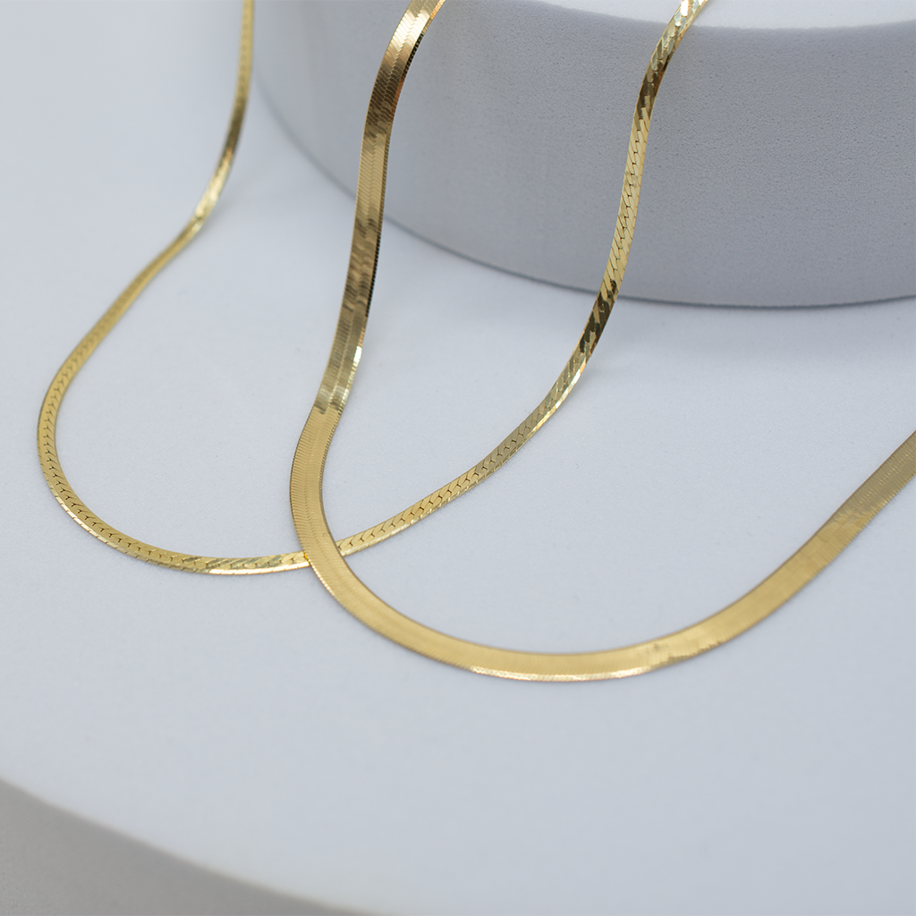 14k Gold | Empire State of Mind Necklace