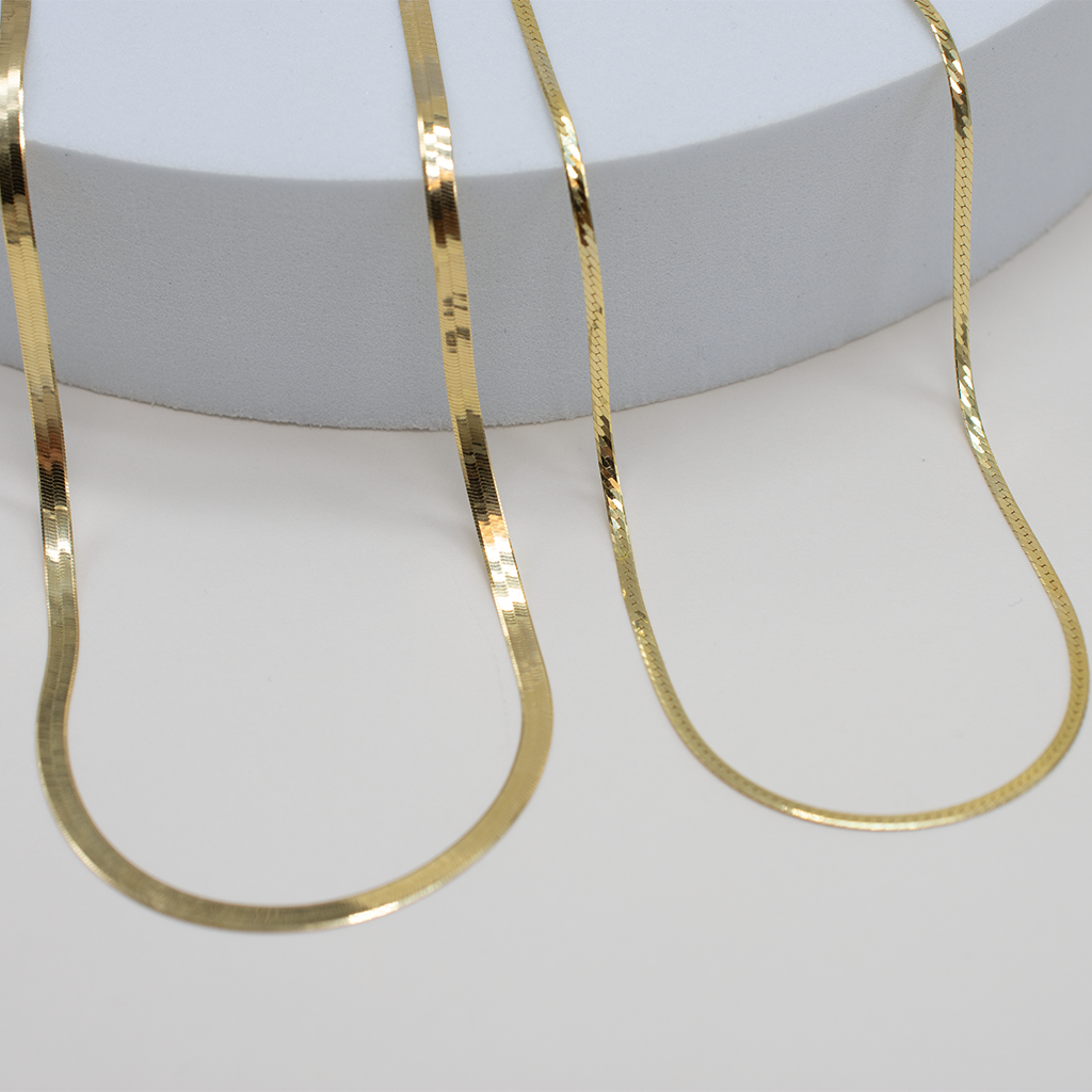 14k Gold | Empire State of Mind Necklace