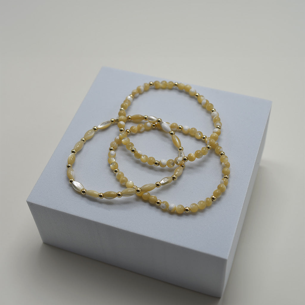 Little Bit of Sunshine Bracelet Stack