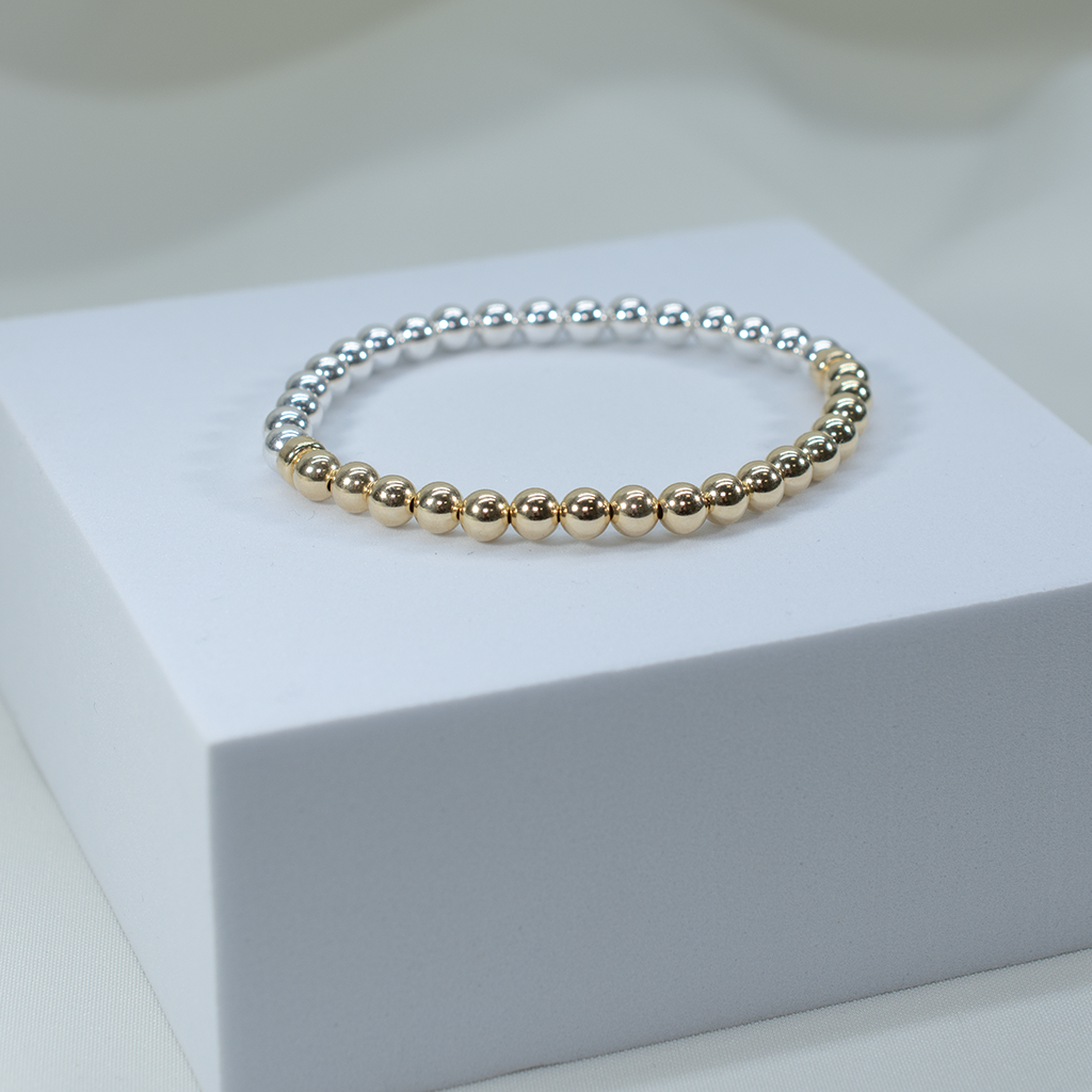 Meet Me Halfway Beaded Bracelet