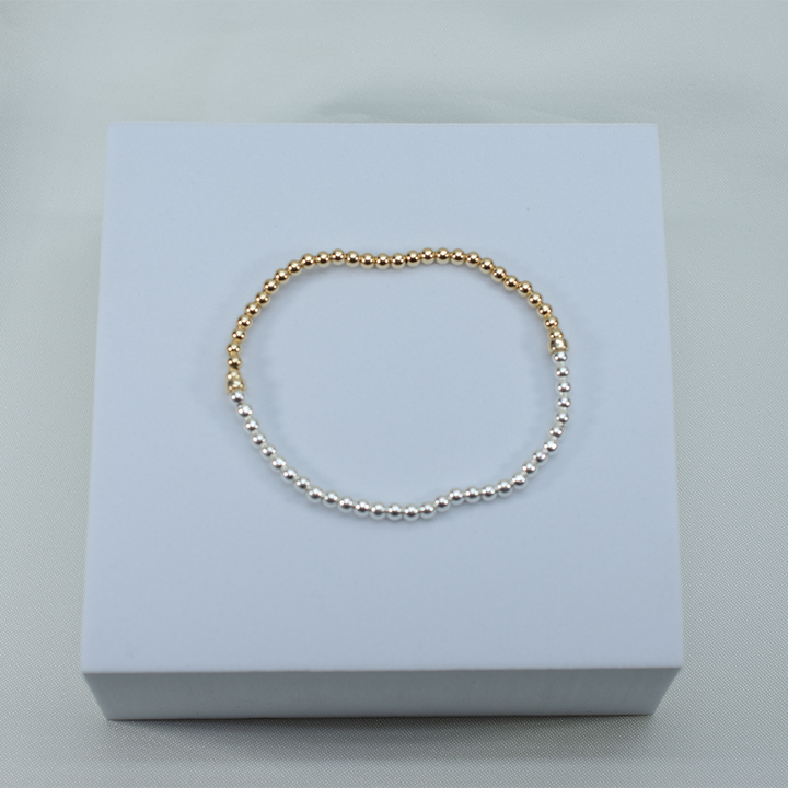 Meet Me Halfway Beaded Bracelet