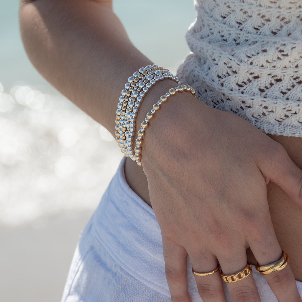 Meet Me Halfway Beaded Bracelet