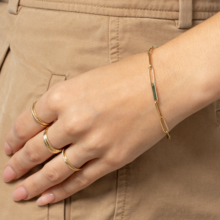 14k Gold | Musha Link Bracelet