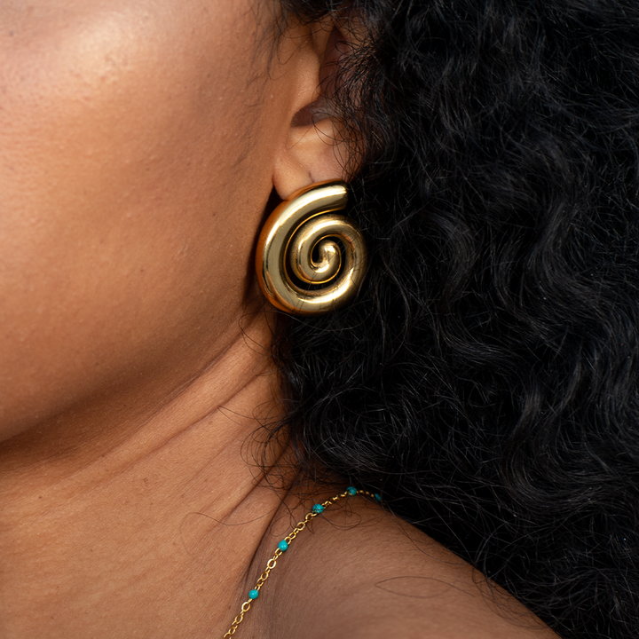 Nautilus Earrings
