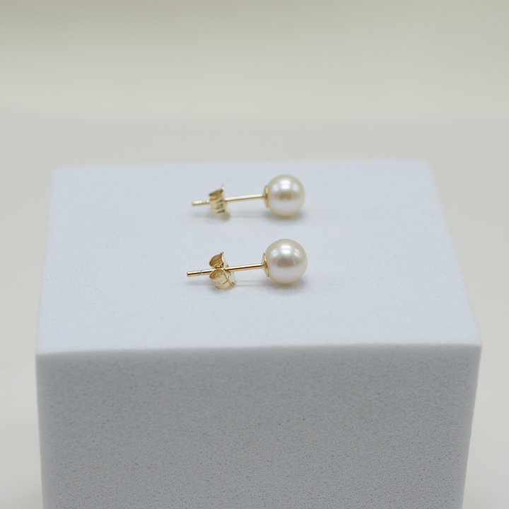 14k Gold | Paradise Pearl Studs