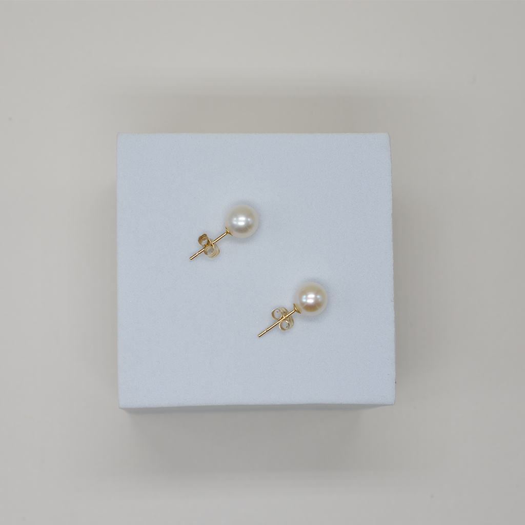 14k Gold | Paradise Pearl Studs