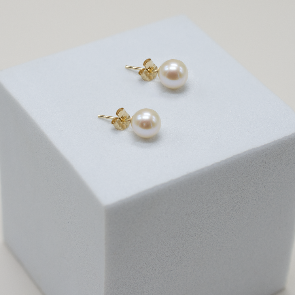 14k Gold | Paradise Pearl Studs