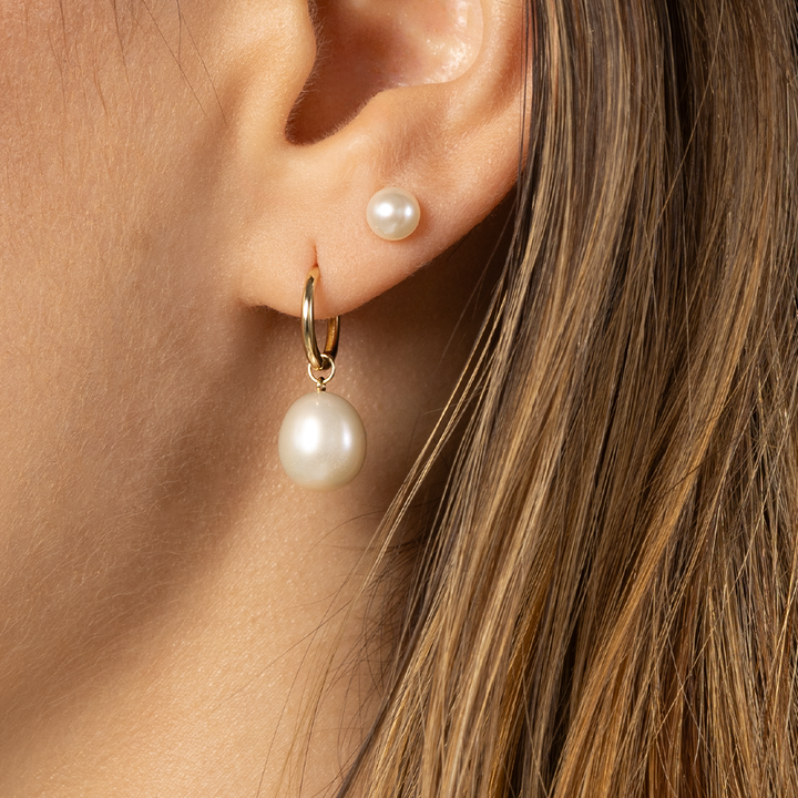14k Gold | Paradise Pearl Studs