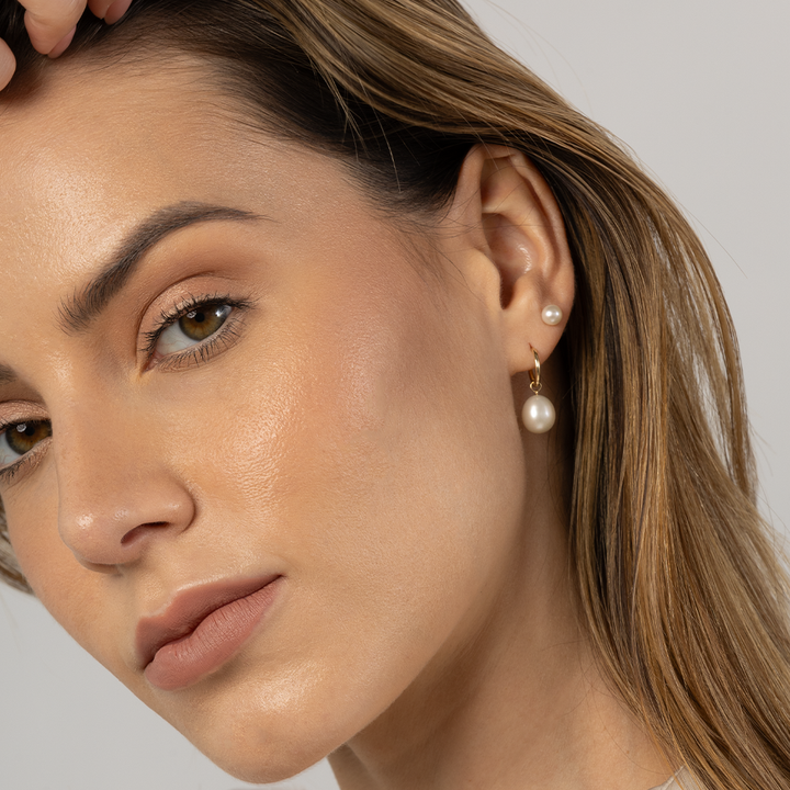 14k Gold | Paradise Pearl Studs
