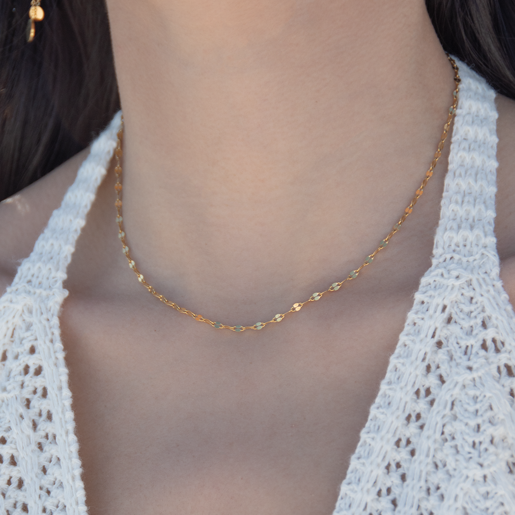 Ribbon In The Sky Necklace