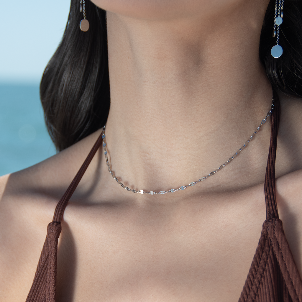 Ribbon In The Sky Necklace