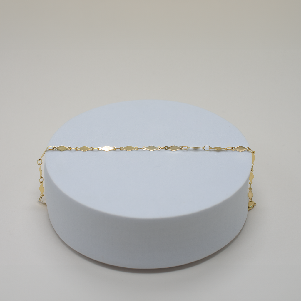 14k Gold | Ribbon In The Sky Bracelet