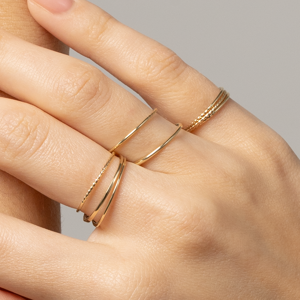 14k Gold | Tiny Dancer Ring