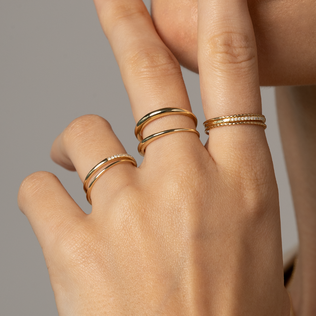 14k Gold | Tiny Dancer Ring