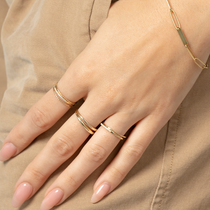 14k Gold | Tiny Dancer Ring