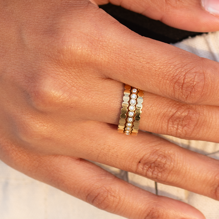Sunset Lover Ring Stack