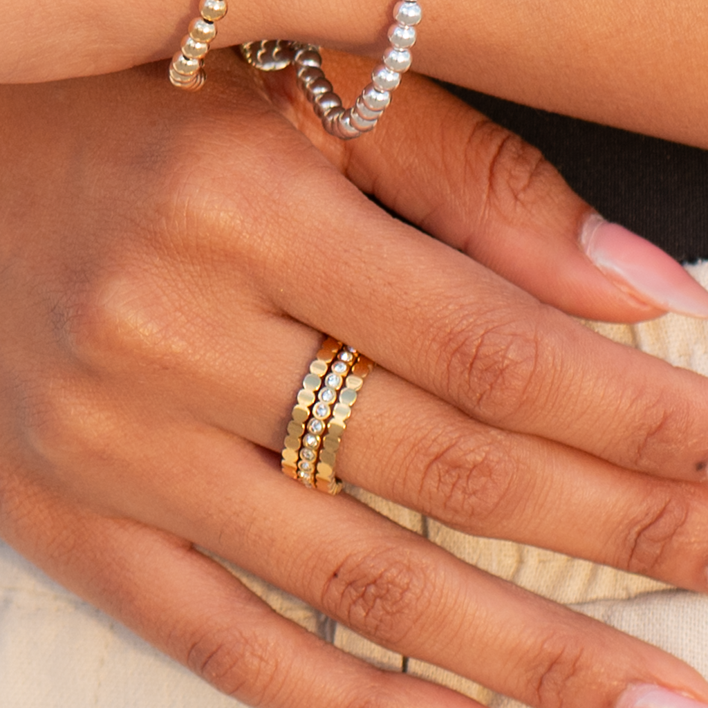 Sunset Lover Ring Stack