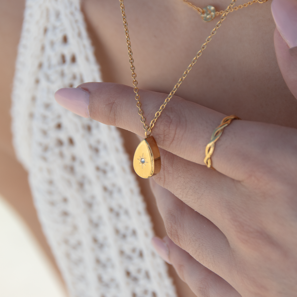 Tears of Gold Necklace