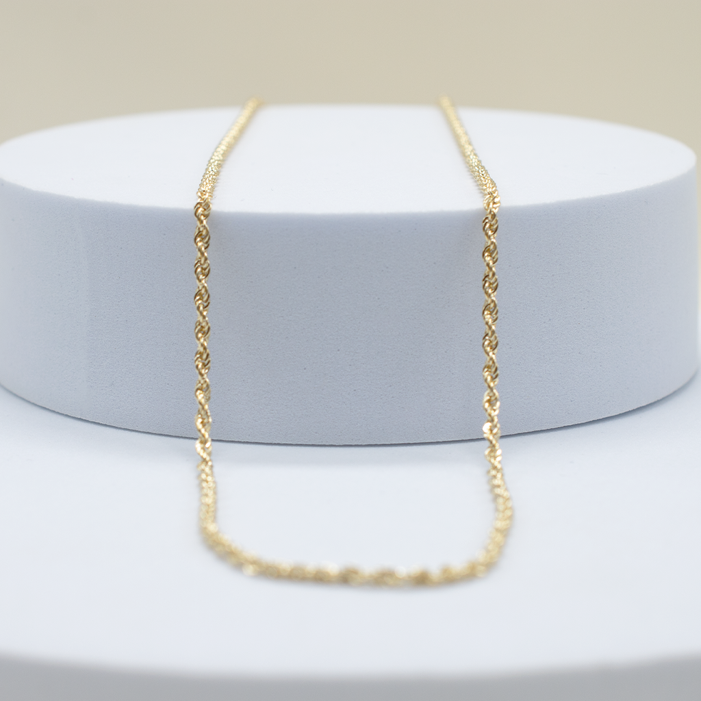 14k Gold | Velvet Rope Necklace