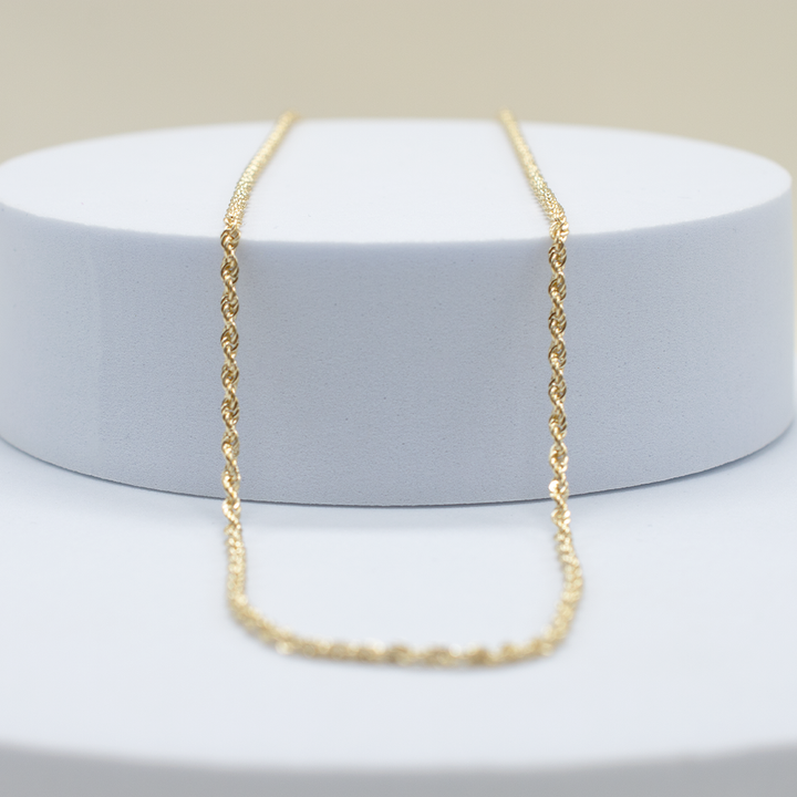 14k Gold | Velvet Rope Necklace