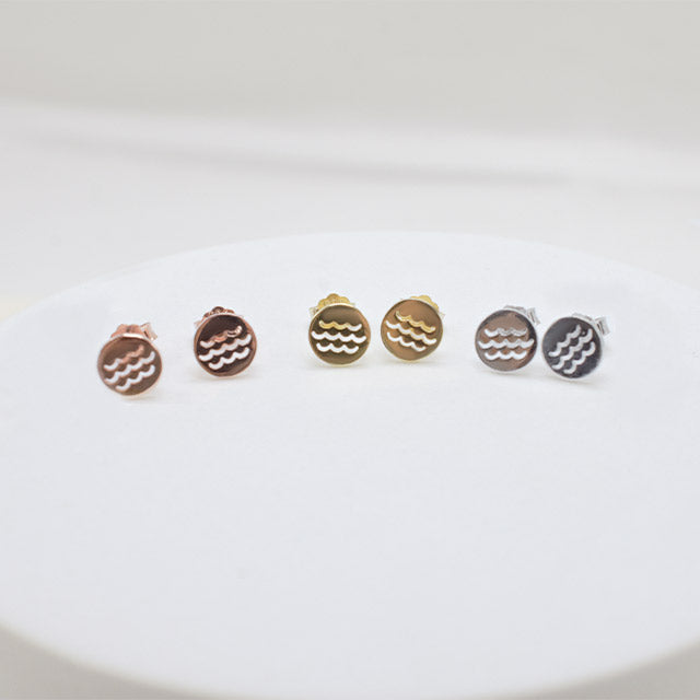 Splash Waves Earrings