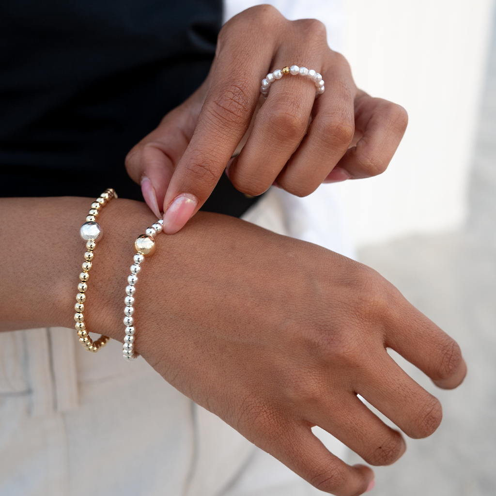 Wrecking Ball Beaded Bracelet