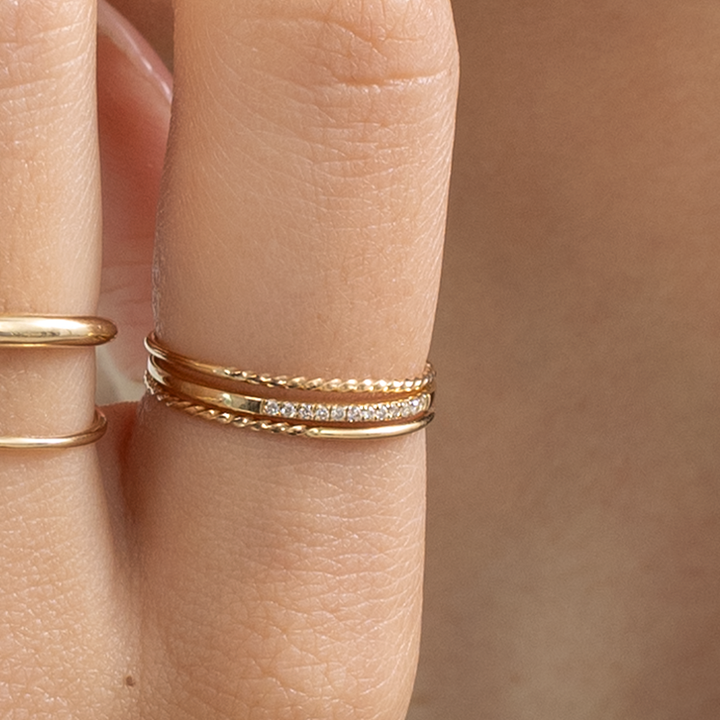14k Gold | Tiny Dancer Ring
