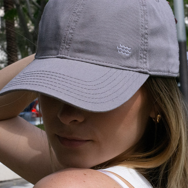Splash Waves Minimalist Ball Cap