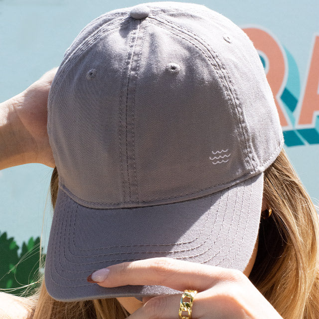 Splash Waves Minimalist Ball Cap
