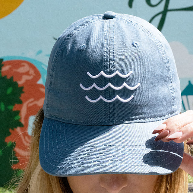 Splash Waves Classic Ball Cap