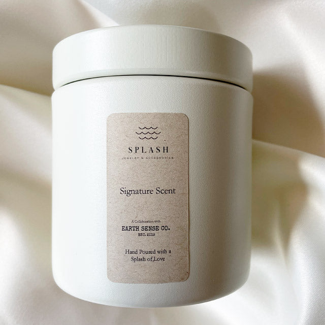Splash Signature Tin Candle