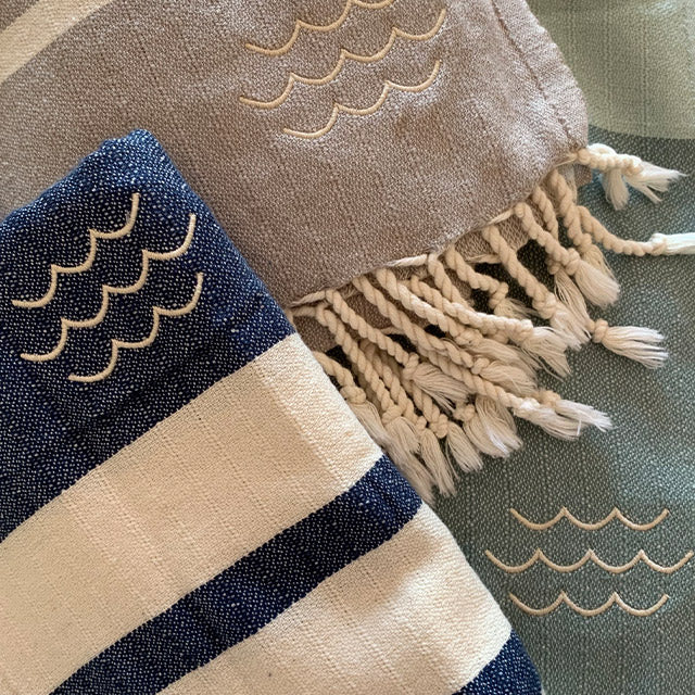 Splash Turkish Beach Towel