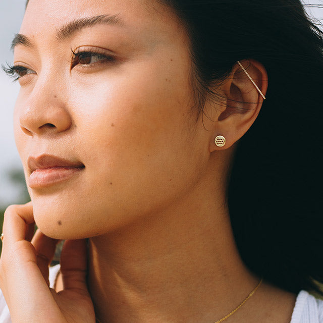 Splash Waves Earrings