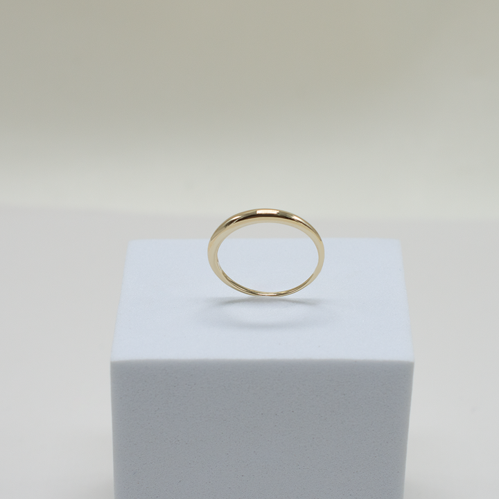 14k Gold | Be My Baby Dome Ring