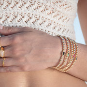 Bejeweled Beaded Bracelet
