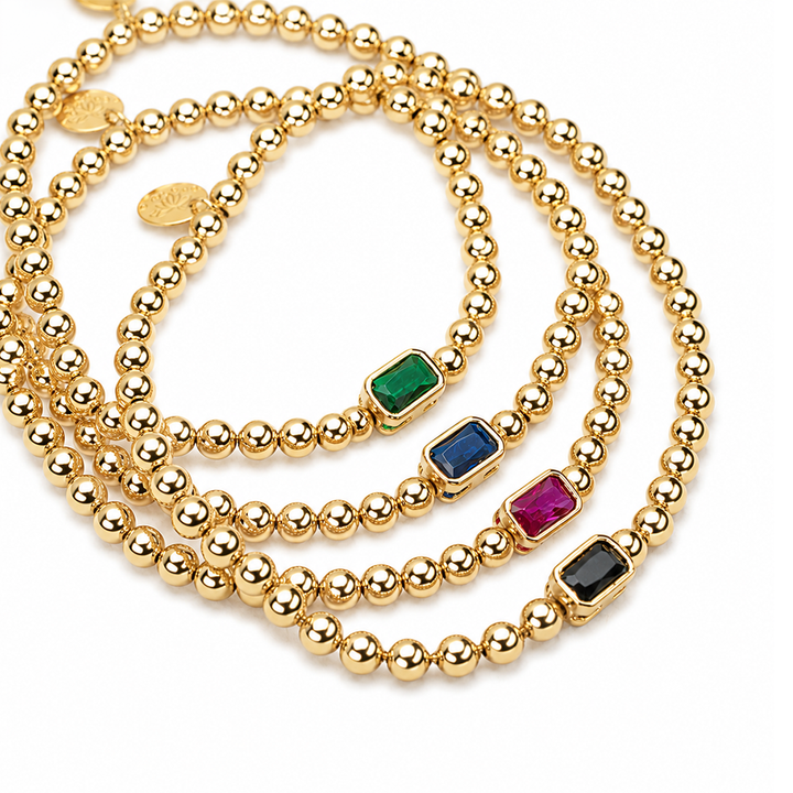 Bejeweled Beaded Bracelet